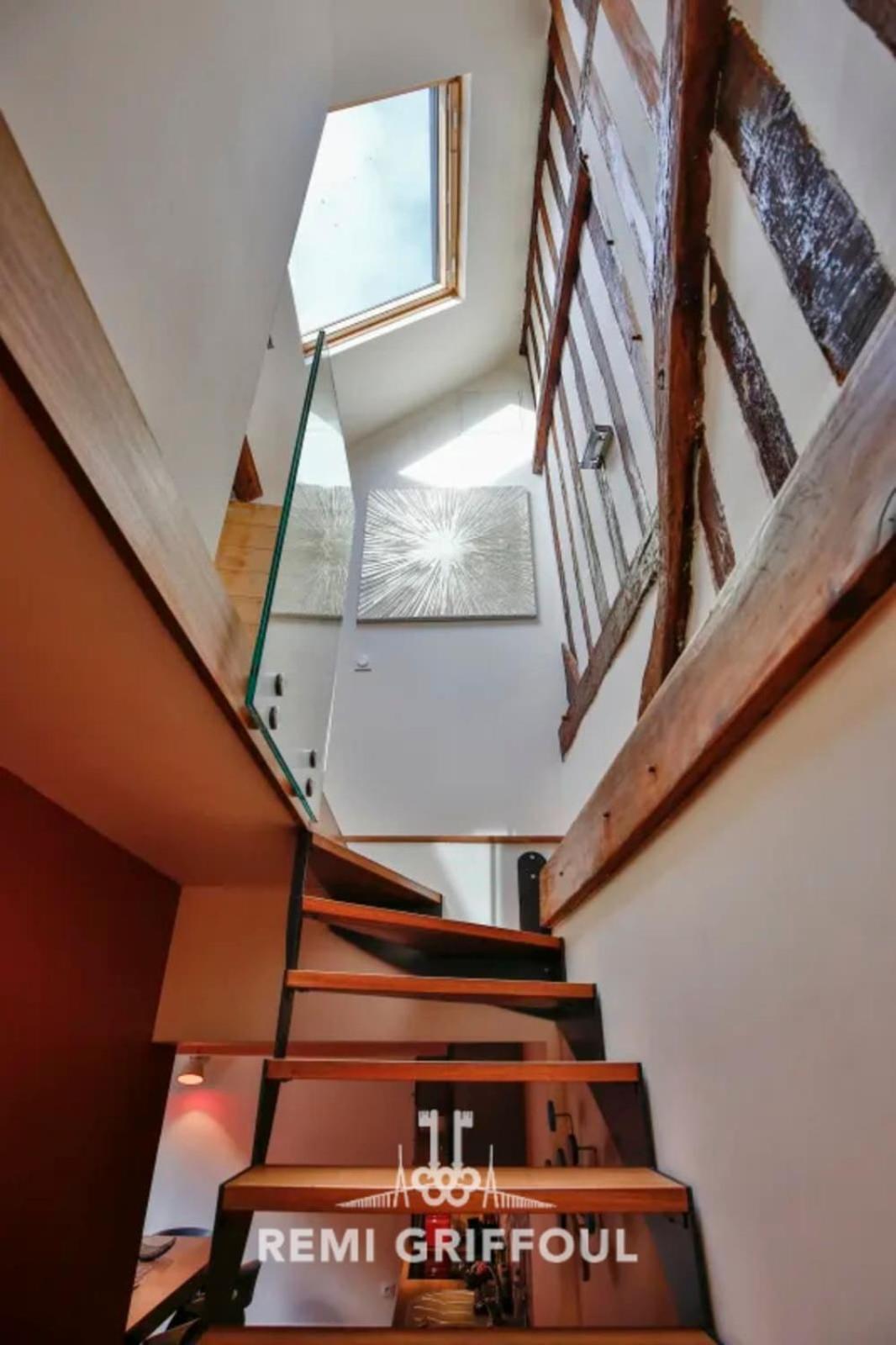Ferienwohnung Le Reve D'Alice Charming Duplex 80 M 4 People Heart Of Honfleur Exterior foto
