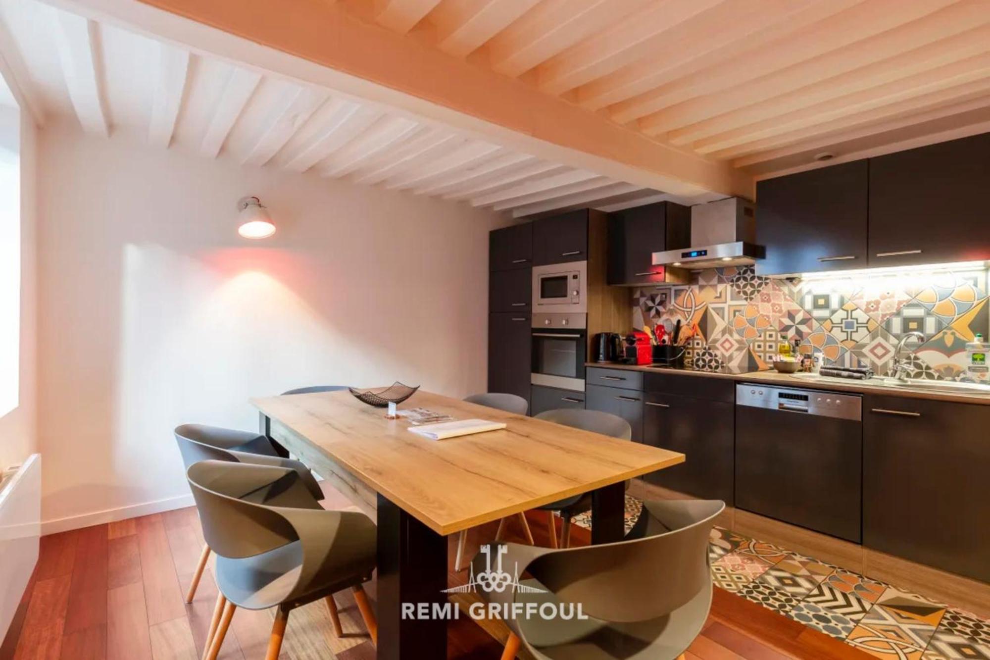 Ferienwohnung Le Reve D'Alice Charming Duplex 80 M 4 People Heart Of Honfleur Exterior foto