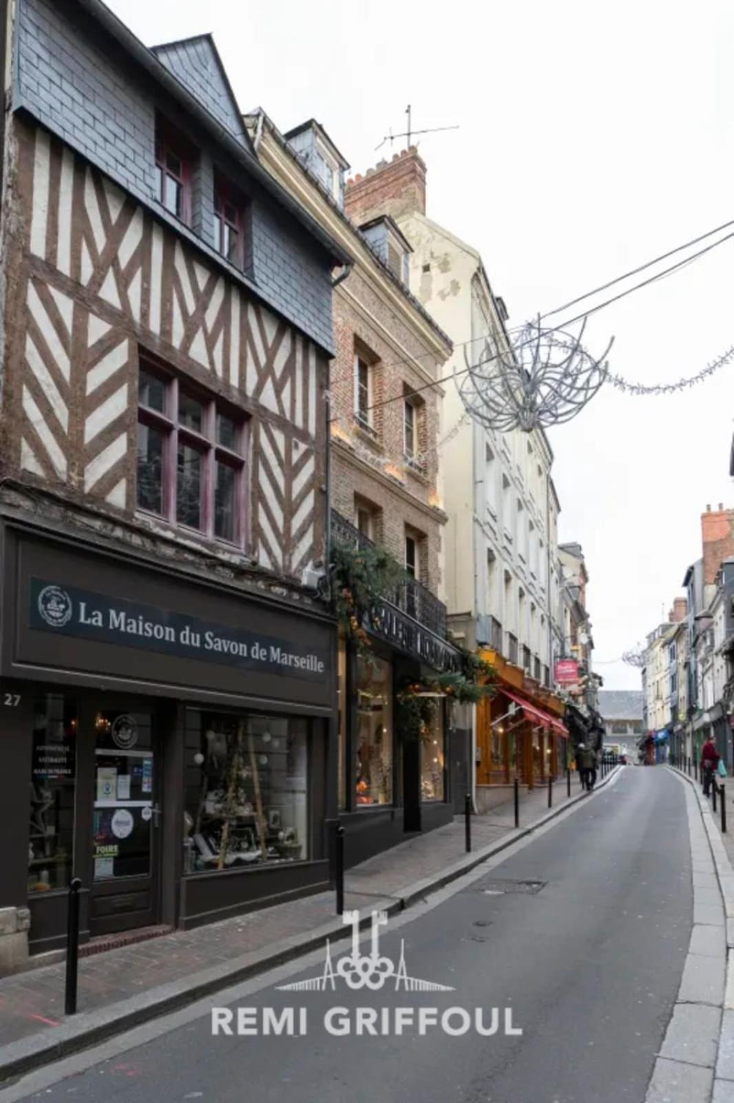 Ferienwohnung Le Reve D'Alice Charming Duplex 80 M 4 People Heart Of Honfleur Exterior foto