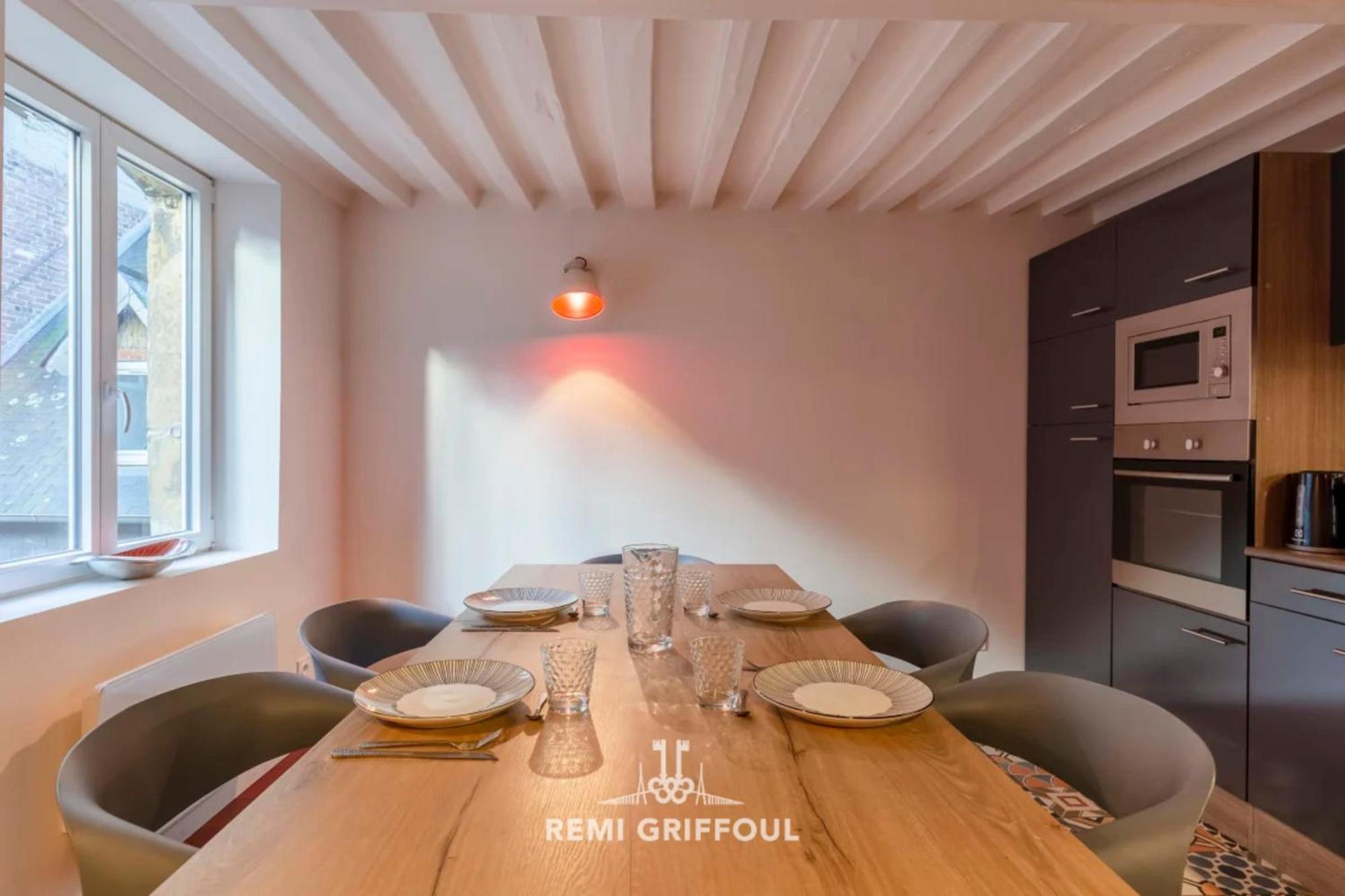 Ferienwohnung Le Reve D'Alice Charming Duplex 80 M 4 People Heart Of Honfleur Exterior foto